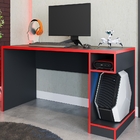 Mesa Gamer Planet Preto Vermelho