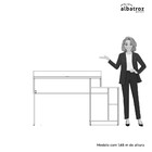 Mesa Gamer Play Preta E Vermelha