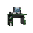 Mesa Gamer Preto/verde – Ej Móveis