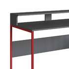 Mesa Gamer Ryze Grafite E Vermelha