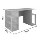 Mesa Gamer Somália Branca - Casa Mobilia