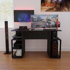 Mesa Gamer Somalia Preto Bela Casa