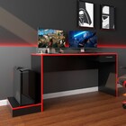 Mesa Gamer Stone Ideal Para 2 Monitores Preto/vermelho - Pnr