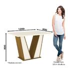 Mesa Garda 1.200 Nature/off White - Henn