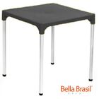 Mesa Gioia Base Pintada - Cinza