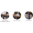 Mesa Grace 130 Cm Cimol Chumbo/nature