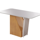 Mesa Harpa Candian 180cm Tampo Copo Jcm Movelaria Cinamomo-of