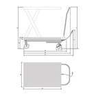 Mesa Hidráulica Pantográfica Bovenau Mee800 Mee800