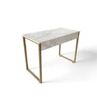 Mesa Home Office Dourada Athena  Athena - 90cm