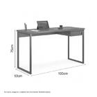 Mesa Home Office Escrivaninha Industriale 1,00 Montana Com Ga