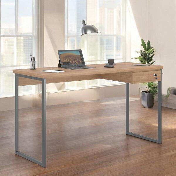 Mesa Home Office Escrivaninha Industriale 1,20 Montana Com Ga