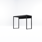 Mesa Home Office - Metalon Preto Preto