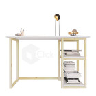 Mesa Home Officebranca Para Escritório Secretária 1 20cm