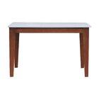 Mesa Ibizza 120x80 Estrutura Madeira Maciça Tampo Mdf Laquead