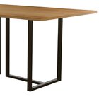 Mesa Industrial Aço E Tampo Mdf Atena