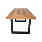 Mesa Industrial Detroit Madeira Ecologica 1 30m