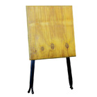 Mesa Industrial Dobrável Madeira Natural