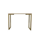 Mesa Industrial Escrivaninha Moderna Mdf 100x45 Metalon Doura