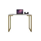 Mesa Industrial Escrivaninha Moderna Mdf 100x60 Metalon Doura