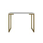 Mesa Industrial Escrivaninha Moderna Mdf 100x60 Metalon Doura