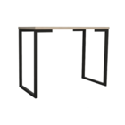 Mesa Industrial Escrivaninha Moderna Mdf 100x60 Metalon Preto