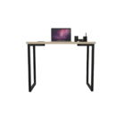 Mesa Industrial Escrivaninha Moderna Mdf 100x60 Metalon Preto