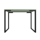 Mesa Industrial Escrivaninha Moderna Mdf 100x60 Metalon Preto