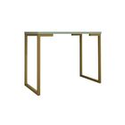 Mesa Industrial Escrivaninha Moderna Mdf 120x45 Metalon Doura