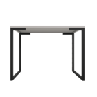 Mesa Industrial Escrivaninha Moderna Mdf 120x45 Metalon Preto