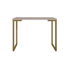 Mesa Industrial Escrivaninha Moderna Mdf 120x60 Metalon Doura