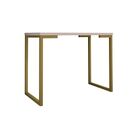 Mesa Industrial Escrivaninha Moderna Mdf 120x60 Metalon Doura