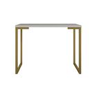 Mesa Industrial Escrivaninha Moderna Mdf 120x60 Metalon Doura