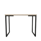 Mesa Industrial Escrivaninha Moderna Mdf 120x60 Metalon Preto