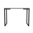 Mesa Industrial Escrivaninha Moderna Mdf 120x60 Metalon Preto