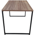 Mesa Industrial Mdf Branca 130cm - Marrom