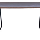 Mesa Industrial Mdf Branca 130cm - Marrom