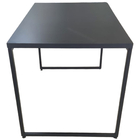 Mesa Industrial Mdf Preta 110cm - Preto