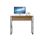 Mesa Industrial Para Escritório Lâmina Mel Preto Fabrick 90 C