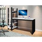 Mesa Industrial Para Escritório Simet Preto E Branco