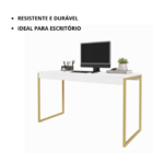 Mesa Industrial Para Estudo Escritório 1,50cm Design Moderno