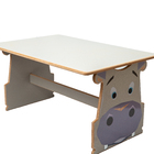 Mesa Infantil Animais Mesinha Hipopótamo Retangular