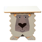 Mesa Infantil Animais Mesinha Leão Quadrada