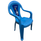 Mesa Infantil Azul + 01 Cadeira Infantil Rischioto Kit