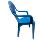 Mesa Infantil Azul + 01 Cadeira Infantil Rischioto Kit