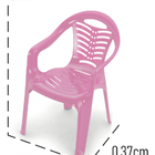 Mesa Infantil Azul + 02 Cadeira Infantil Az/ro Plasnorthon