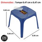 Mesa Infantil Azul Plasnorthon