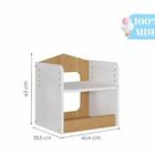 Mesa Infantil C/ Banco Estante Infantil Casinha Pequena E Pra