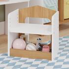 Mesa Infantil Casinha C/ Banco Prateleira Nicho Casinha E Cam