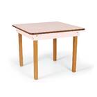 Mesa Infantil Com 2 Cadeiras Em Madeira E Mdf Lara Rosa - Str