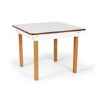 Mesa Infantil Com 4 Cadeiras Em Madeira E Mdf Lara Branco - S